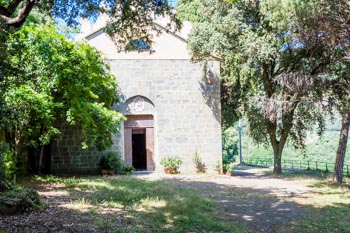 Santuario Nuestra Señora de Reggio (Nostra Signora di Reggio) cerca a Vernazza, Cinco tierras, Italia